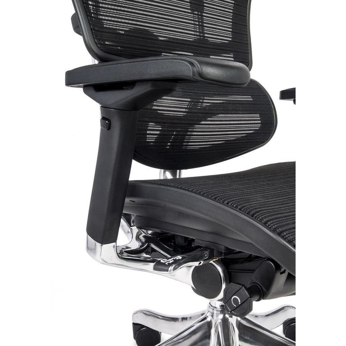 Fotel biurowy Grospol Ergohuman Plus Elite BS czarny (KMD31)