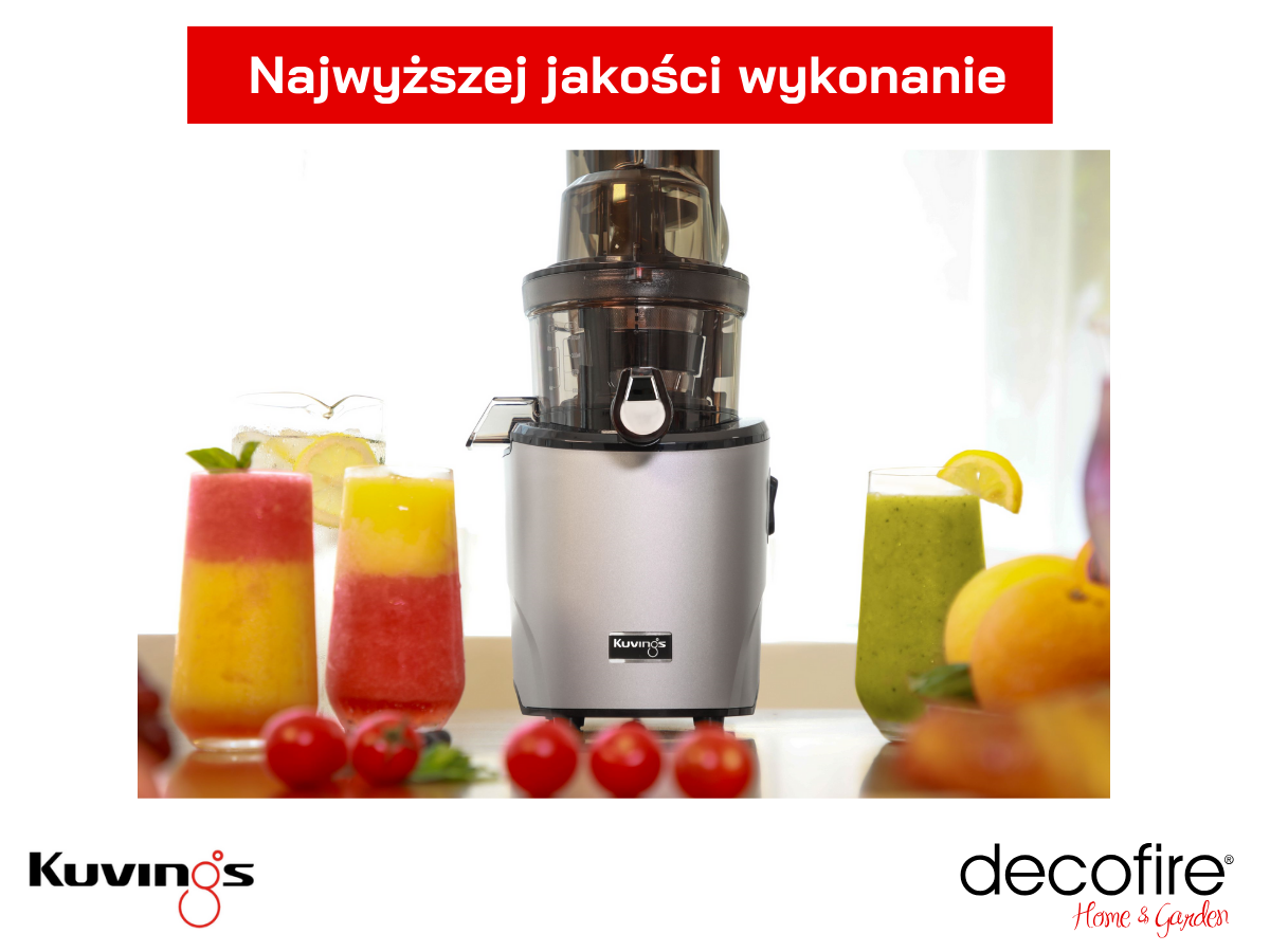 Najwyższej jakości wykonanie wyciskarki Kuvings Revo830