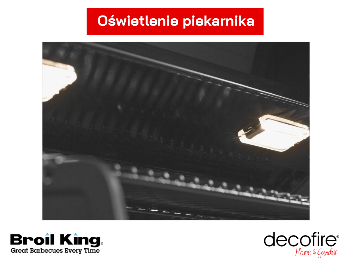 Oświetlenie piekarnika w grillu gazowym Broil King Imperial