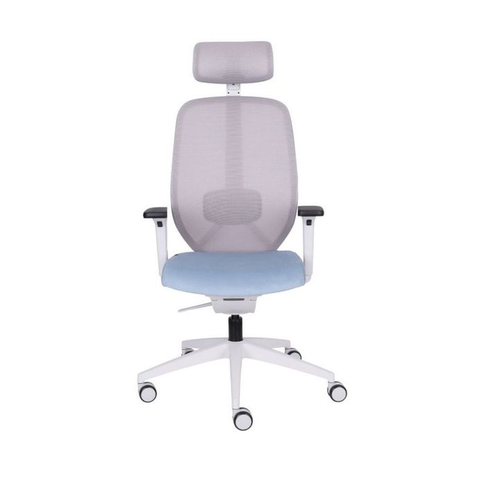 Grospol Ergonomiczny fotel biurowy 4U GS HD grey tkanina Seattle - 10 kolorów