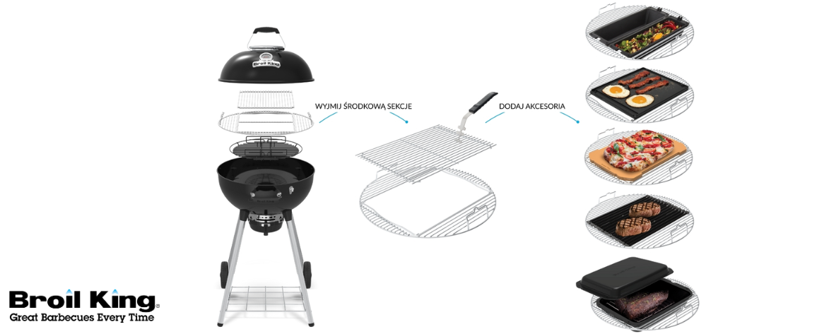Jakie techniki grillowania oferuje system Do More™ i dołączone akcesoria?