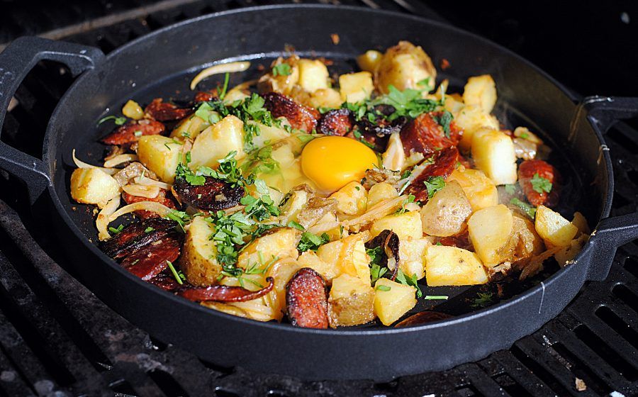 Chorizo na patelni żeliwnej Enders