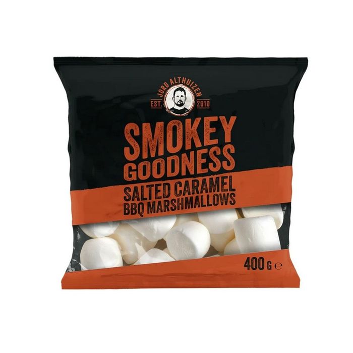 Pianki Smokey Goodness BBQ Marshmallows Słony Karmel, 400g Napoleon (11372)
