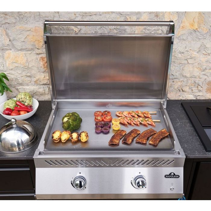 Grill plancha gazowa do zabudowy Napoleon BIG 700 Series 32"  Stal szlachetna (BIG32FTPSS-PL)