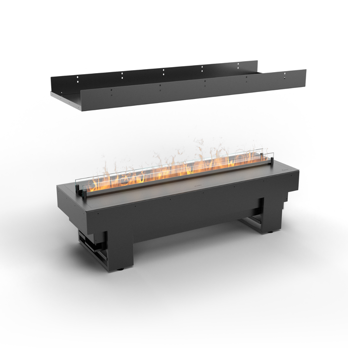 Kominek Planika Cool Flame 1000 Pro See-Through Fireplace