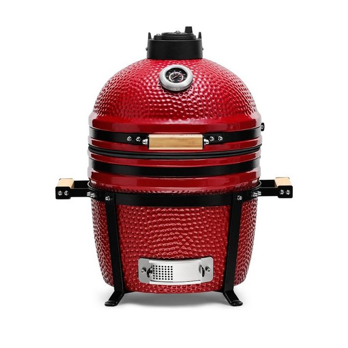 Grill ceramiczny węglowy Kamado Bono Minimo 15" 40 cm red
