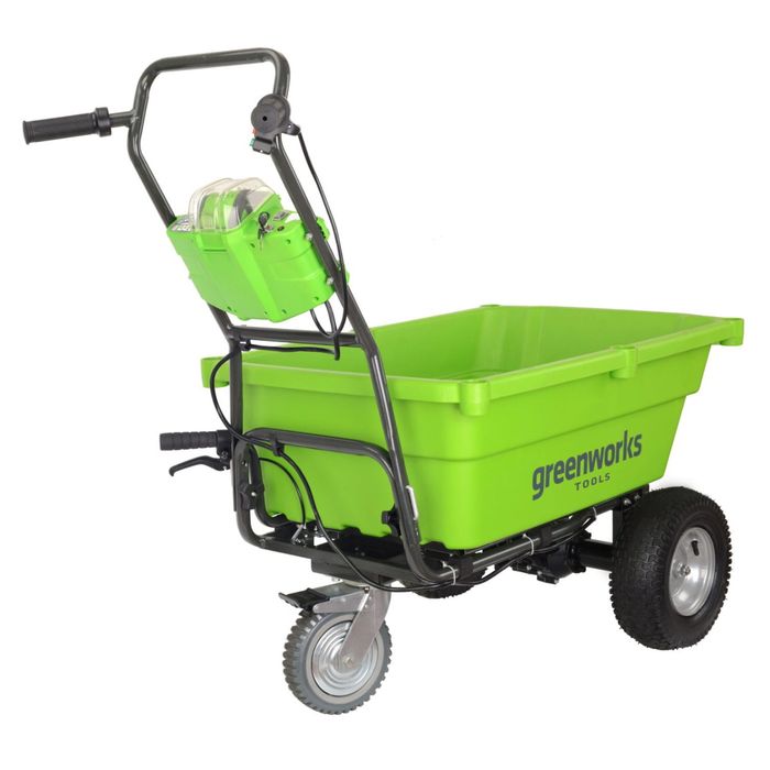 Greenworks Akumulatorowe Taczki ogrodowe z napędem G40GC 40V (GR7400007) 