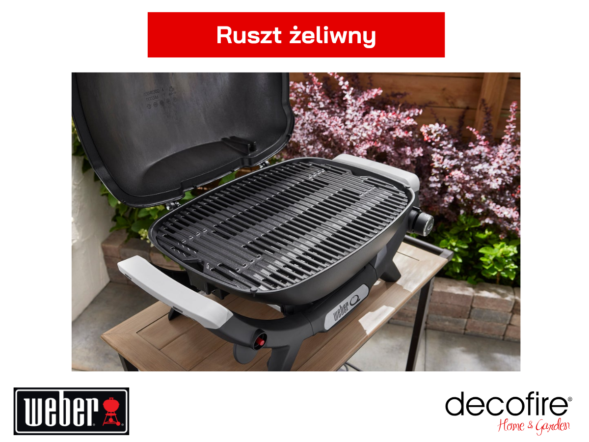 Ruszt żeliwny pokryty emalią porcelanową