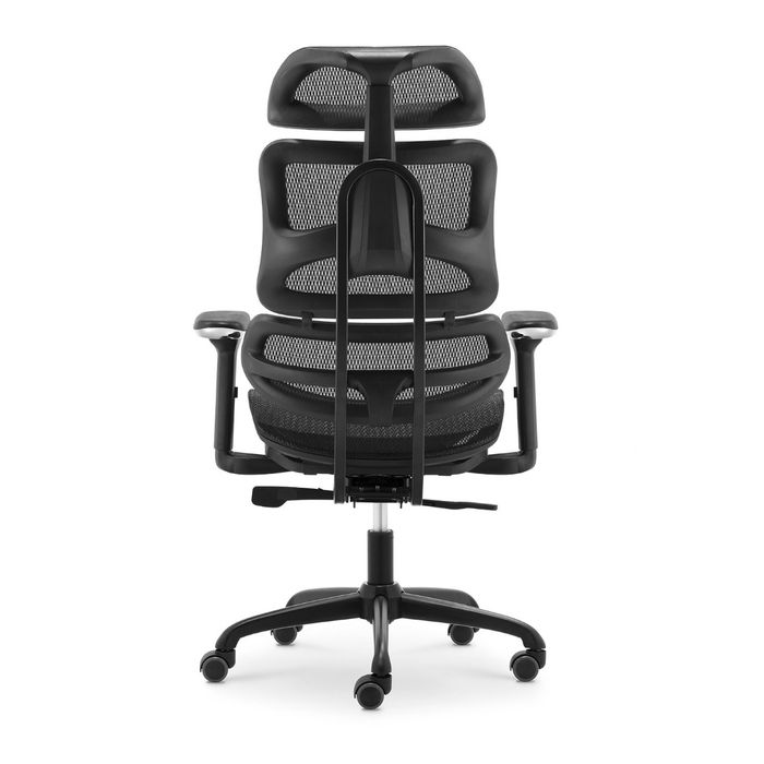UNIQUE Fotel biurowy ERGOTECH black frame czarny (CM-B137A-4)