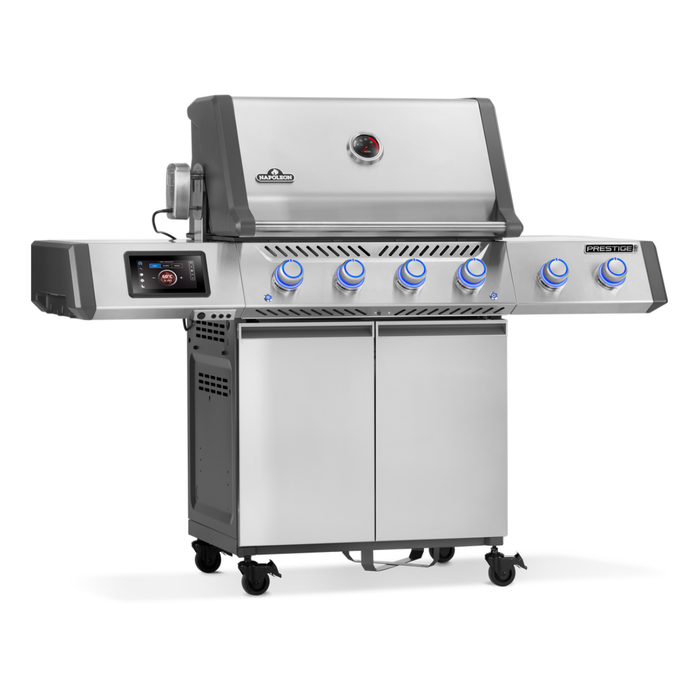 Grill gazowy Napoleon Prestige PRO 500 z palnikiem rożna i palnikiem bocznym Sizzle Zone (PRO500VXRSIBPSS-PL)