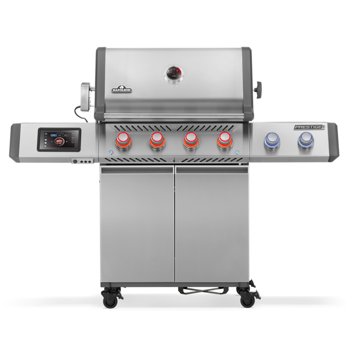 Grill gazowy Napoleon Prestige PRO 500 z palnikiem rożna i palnikiem bocznym Sizzle Zone (PRO500VXRSIBPSS-PL)