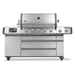 Grill gazowy Napoleon Prestige PRO 665 z palnikiem rożna i palnikiem bocznym Sizzle Zone