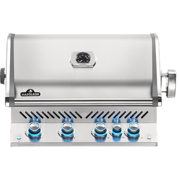 Grill gazowy do zabudowy Napoleon Prestige PRO 500 RB z tylnym palnikiem na podczerwień (BIPRO500RBPSS-3-CE)