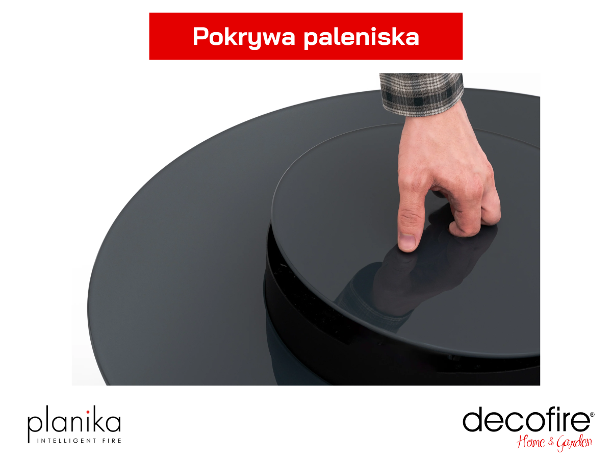 Pokrywa paleniska kominka Fire Pit Table Dot Planika