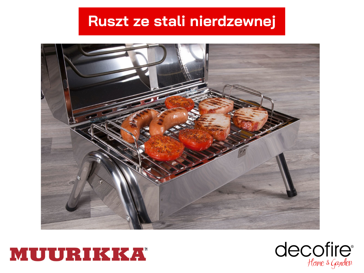 Ruszt ze stali nierdzewnej Muurikka