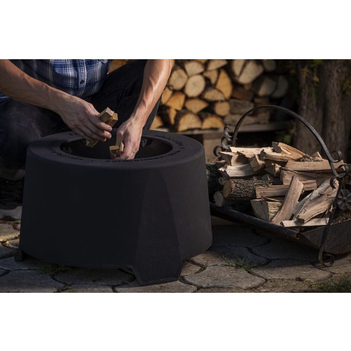 Palenisko ogrodowe bezdymne Firefly Black Infire