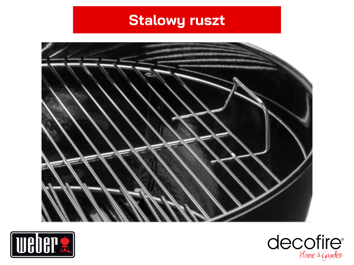 Grill węglowy Weber Original Kettle E-5710 ruszt