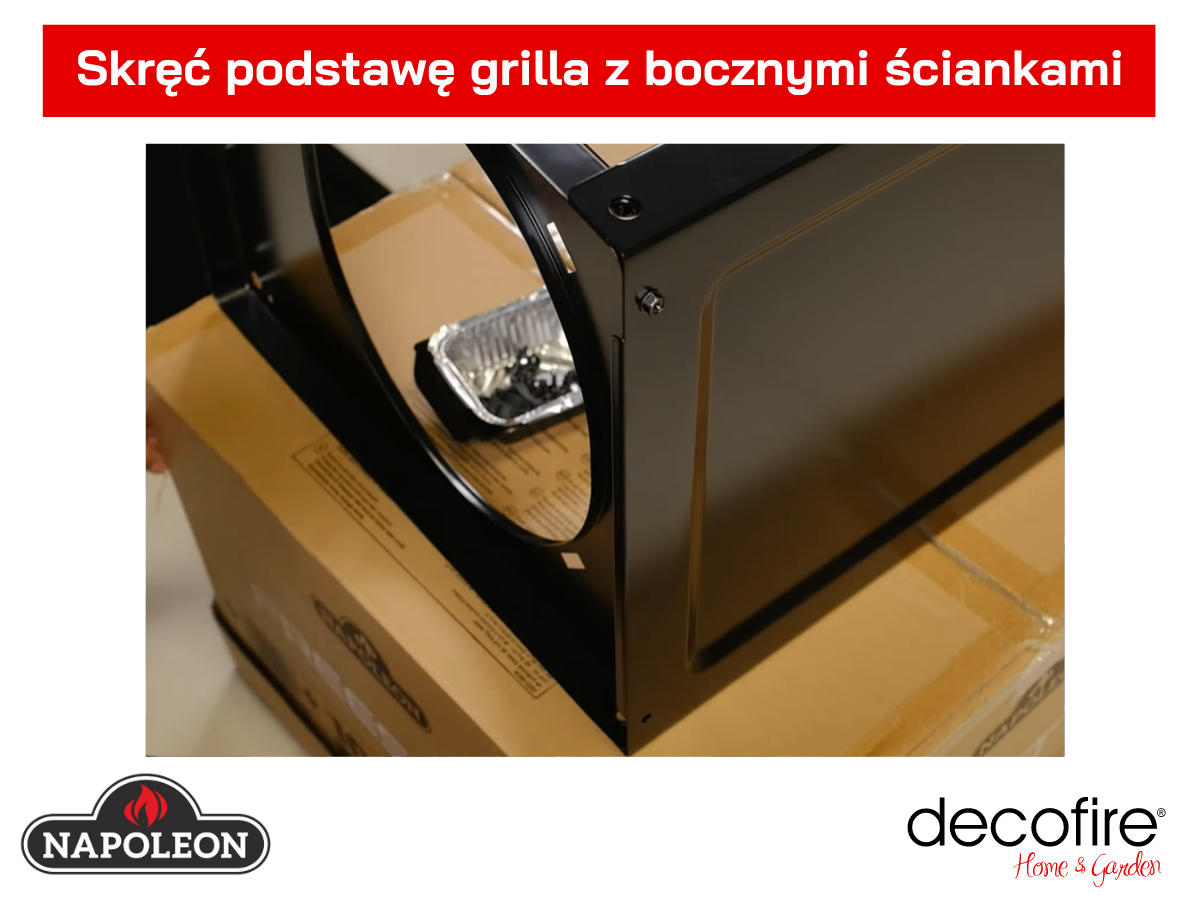 Montaż grilla Napoleon
