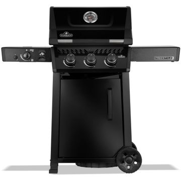 Grill gazowy Napoleon Freestyle PRO 365 z palnikiem bocznym na podczerwień Sizzle Zone czarny