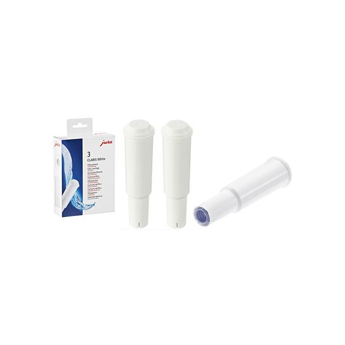 Filtry do wody Claris White 3 szt. Jura (68739)