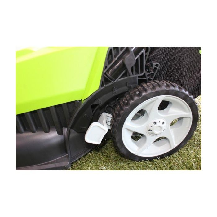 Zestaw GreenWorks Akumulatorowa Kosiarka 35 cm 3w1 G-MAX 40 V + Bateria 2 Ah + Ładowarka (2500067VA)