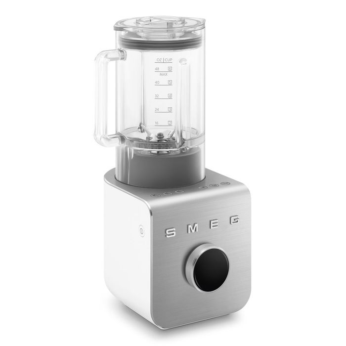 Blender kielichowy wysokoobrotowy z pompką próżniową Smeg Biały (BLC02WHMEU)