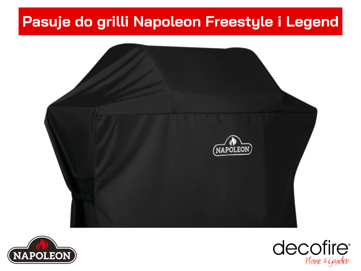Pasuje do grilli Napoleon Freestyle i Legend z rozłożonymi półkami