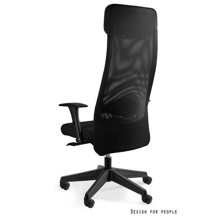 UNIQUE Fotel biurowy ARES MESH siatka (S-569-BL418) czarny