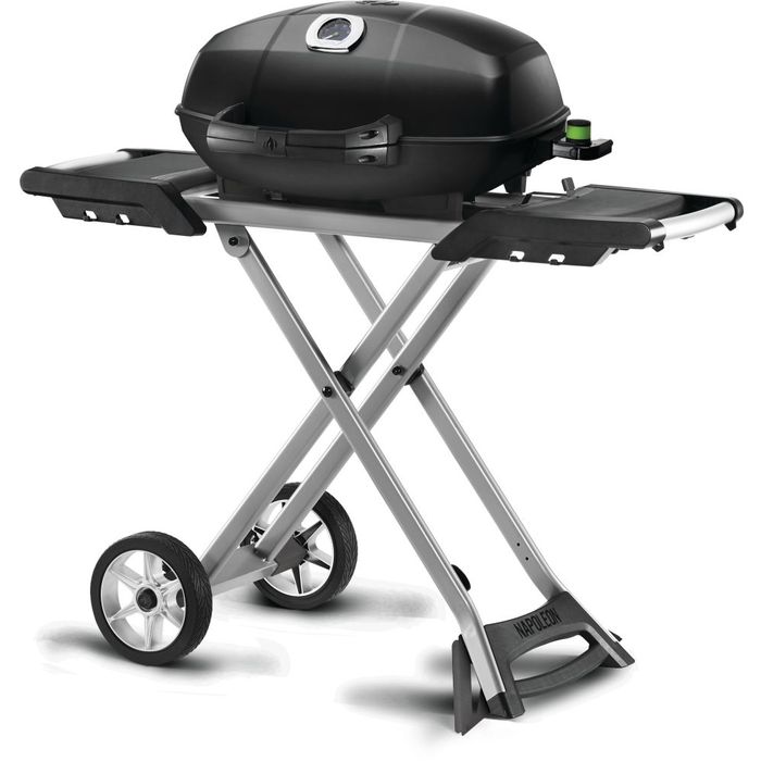 Grill elektryczny Napoleon TravelQ PRO285EX z wózkiem nożycowym (PRO285EX-BK-CE)