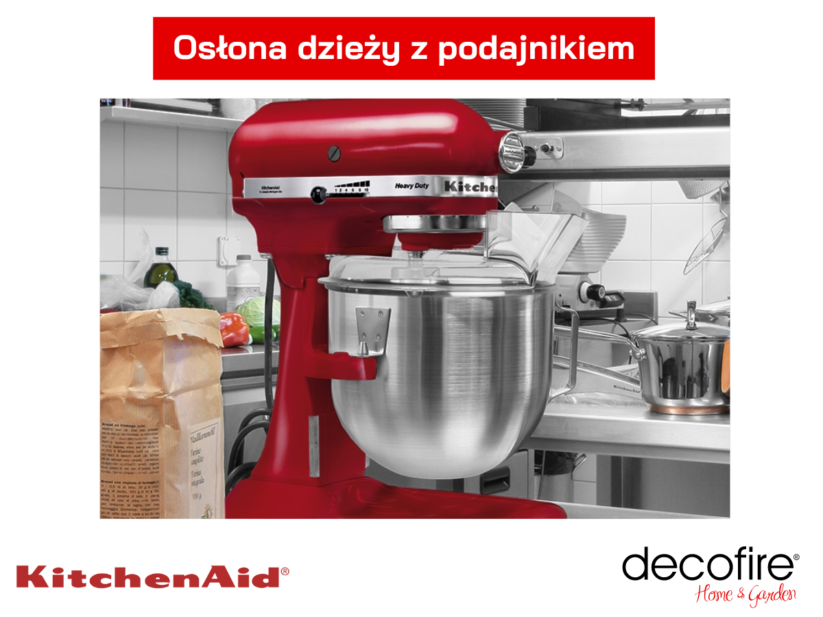 Osłona dzieży miksera Heavy Duty 5 Empire Red 4,8