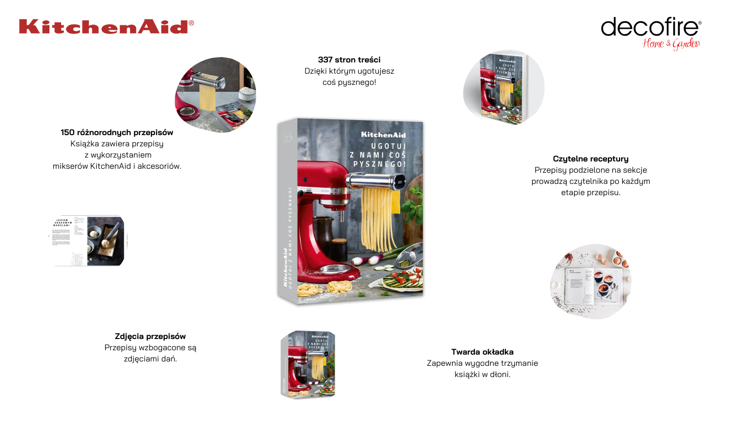 Książka kucharska KitchenAid – ugotuj z nami coś pysznego