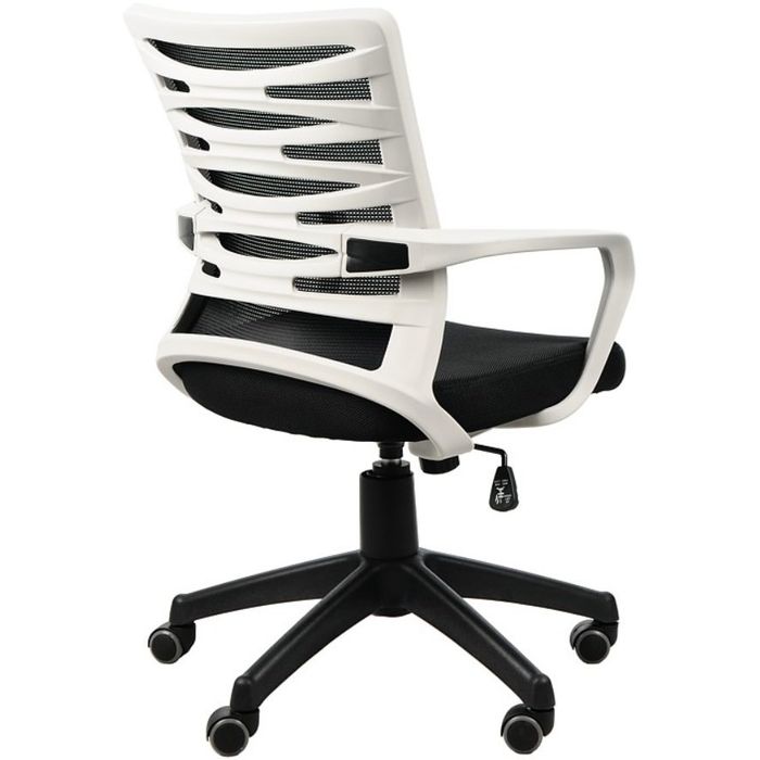 Fotel biurowy Sit Plus Flexy biały/czarny
