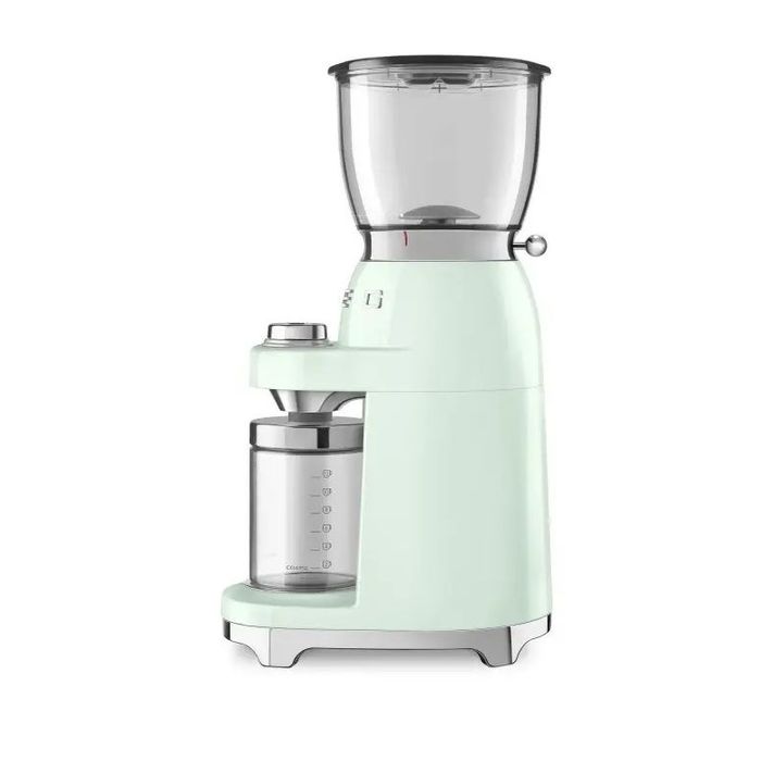 Elektryczny młynek do kawy 50's style Pastelowa zieleń Smeg (CGF01PGEU)
