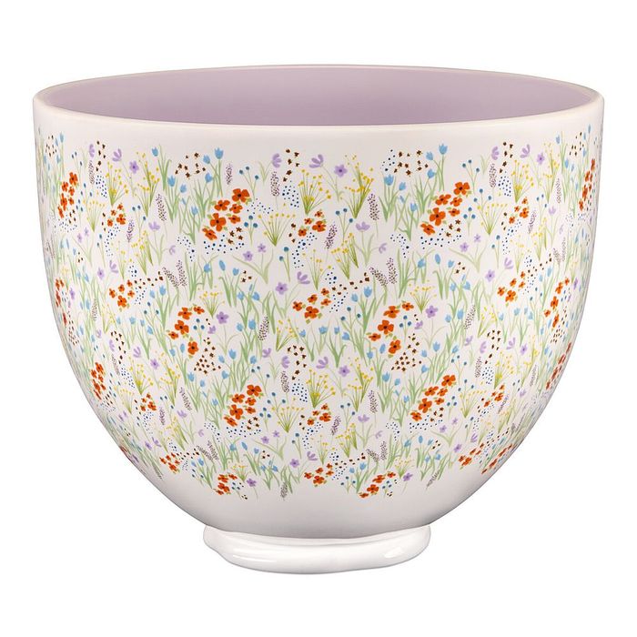 Ceramiczna dzieża 4,7 l KitchenAid, Wild Flower (5KSM2CB5WF)