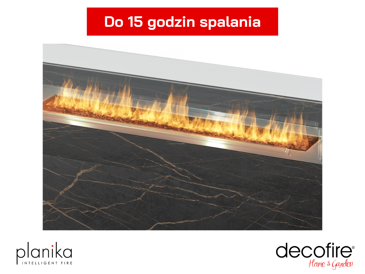 Do 15 godzin spalania