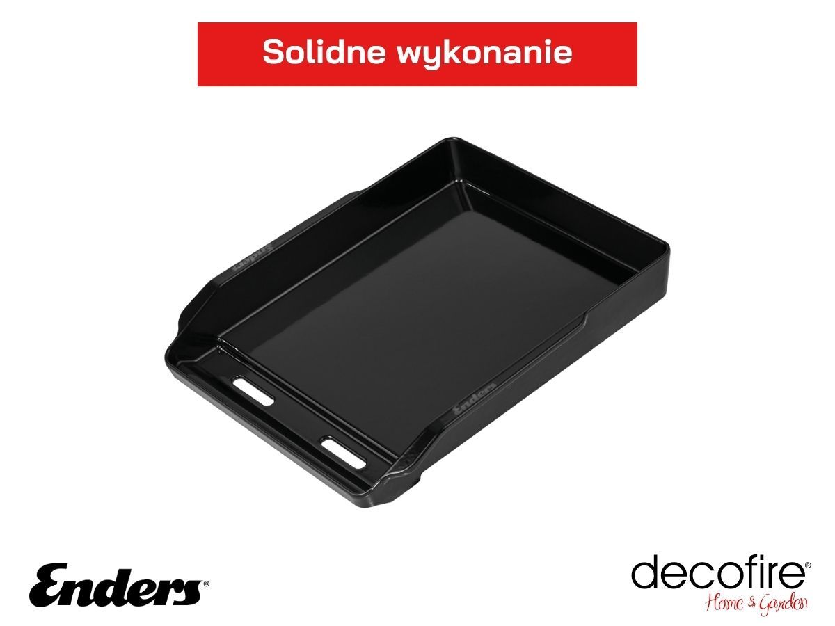 Solidne wykonanie – plancha żeliwna Enders