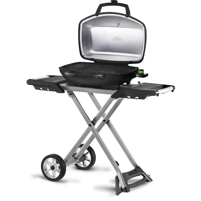 Grill elektryczny Napoleon TravelQ PRO285EX z wózkiem nożycowym (PRO285EX-BK-CE)