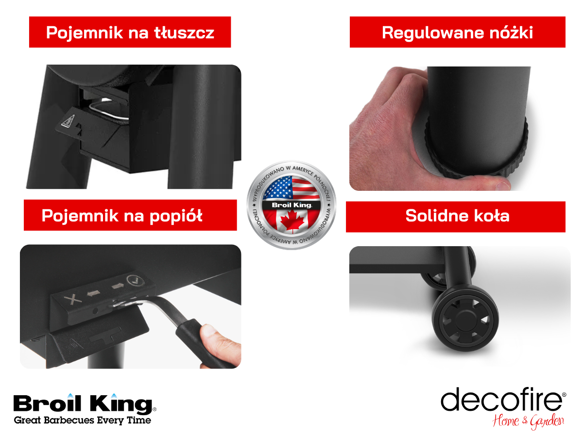 Udogodnienia z w grillu Crown Pellet 400