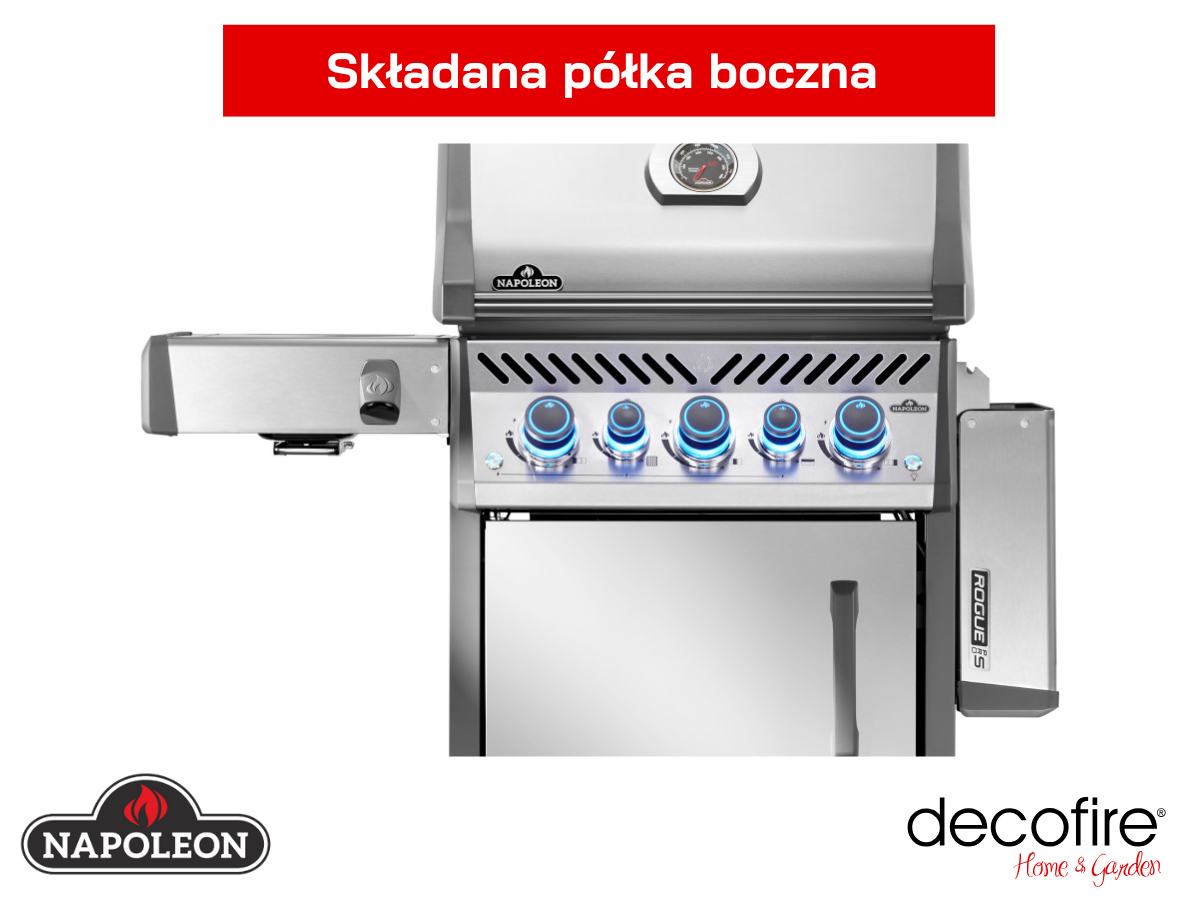 Składana półka boczna