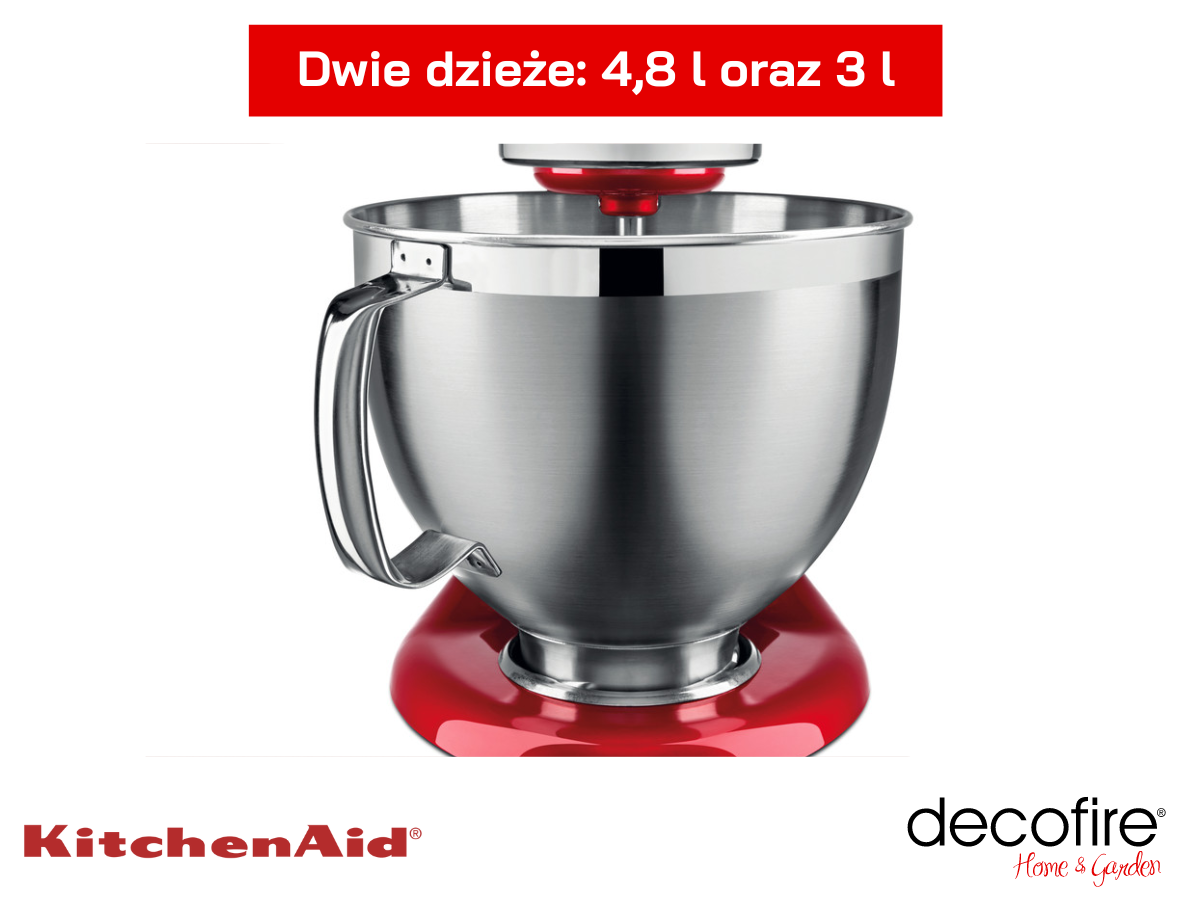 Dzieże o pojemności 4,8 l oraz 3 l