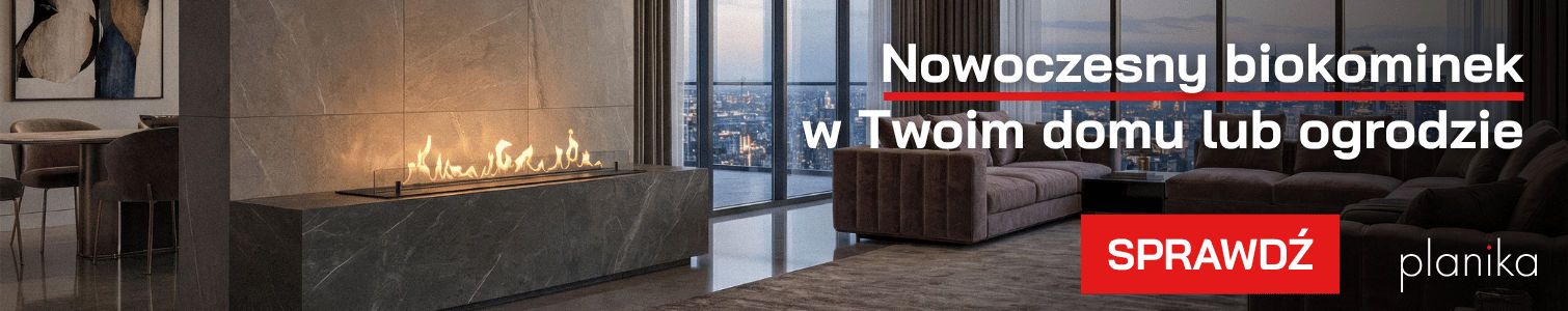 Nowoczesny biokominek Planika w Twoim domu lub ogrodzie