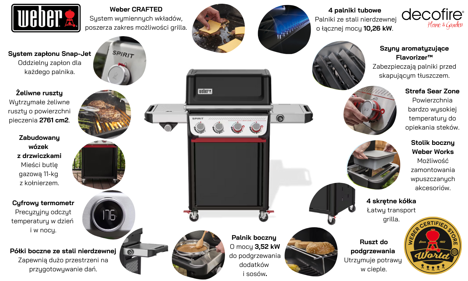 Grill gazowy Weber Spirit EP-435