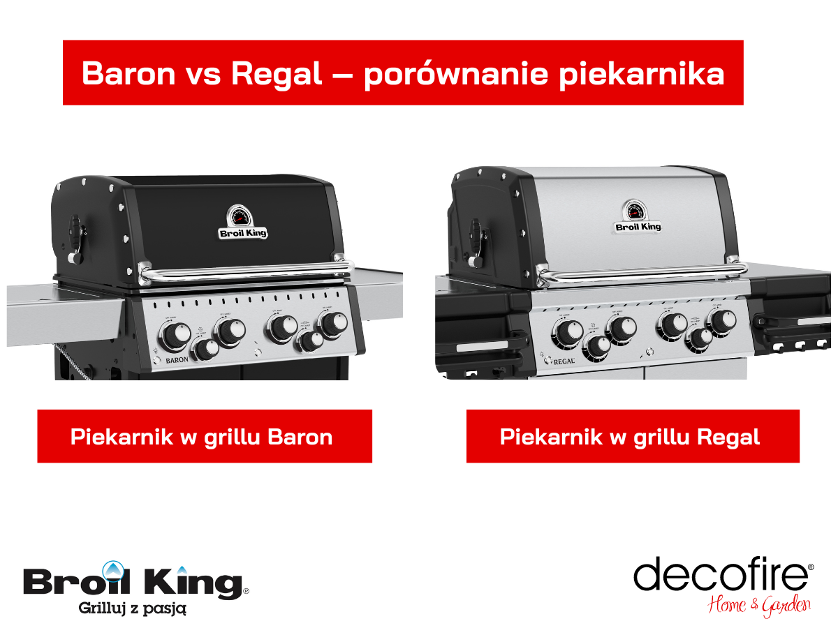 Pórównanie piekarnika Broil King Baron vs Broil King Regal