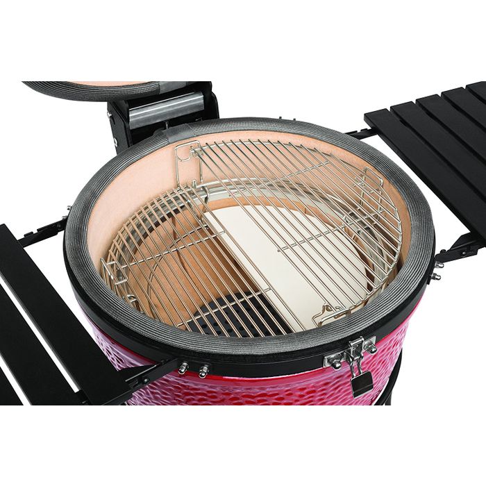 Grill ceramiczny węglowy Kamado Joe – Joe Classic II 45 cm z wózkiem (KJ23RHC)