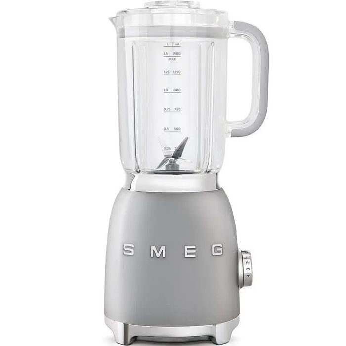 Blender kielichowy Smeg Srebrny (BLF01SVEU)