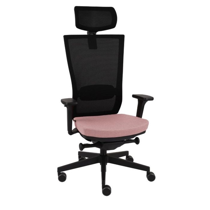 Grospol Fotel biurowy Marti BS HD black tkanina Magic Velvet - 10 kolorów