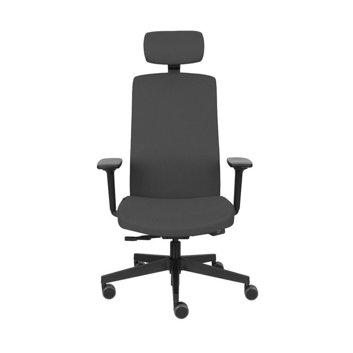 Grospol fotel biurowy Team Pro HD black chrome tkanina Valencia - 12 kolorów