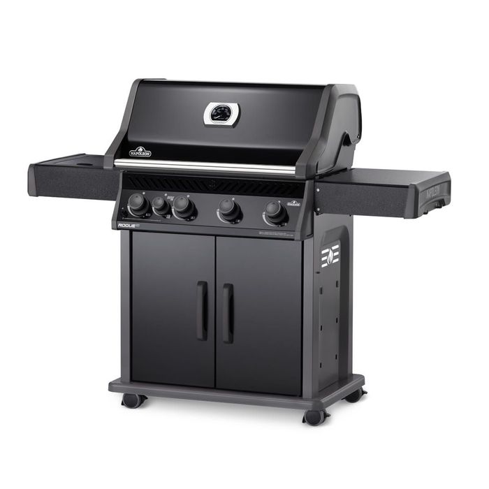 Grill gazowy Napoleon Rogue XT 525 SIB z palnikiem bocznym na podczerwień, black 