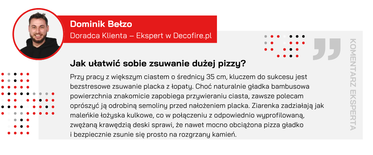 Opinia eksperta o zsuwaniu pizzy