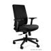 UNIQUE Fotel biurowy SHELL czarny (KB02-1M)